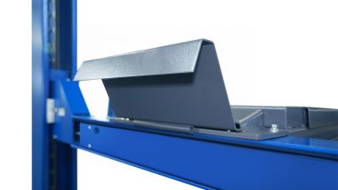 Подъемник четырехстоечный 5 т, c ручной траверсой 3 т N433, для сход-развала, электростопоры 4450J_EB(M) #16