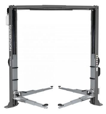 Подъемник двухстоечный 4,5 т, верхняя синхронизация, 380 В, серый N4125H-4,5G