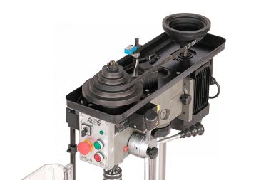 Станок сверлильный профессиональный (750Вт, 20 мм, 5 скоростей, нарезание резьбы, тиски) ND2053P #6