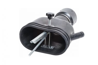 Насадка резиновая овальная с внутренним фиксатором на шланг D=100 мм AN100DP