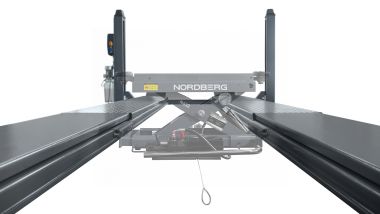 Подъемник четырехстоечный 5 т, без траверсы, для сход-развала, электростопоры 4450J_EG #13