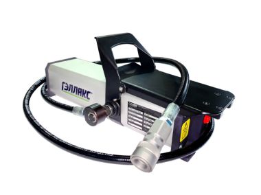 Насос гидравлический с пневмоприводом, управление педалью, 70МПа, 1 л (шланг 2м, БРС) Модель: ГэЛКС 5107001-ПШ2 #2