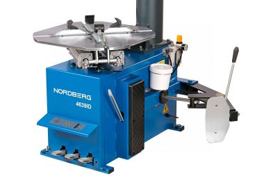 Станок шиномонтажный полуавтомат, односкоростной, 380 В, синий 4639ID(B) 380 #14