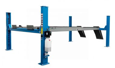 Подъемник четырехстоечный 6,5 т, для сход-развала, синий 4465B