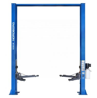 Подъемник двухстоечный 4 т, верхняя синхронизация, H=3,6 м, 220 В, синий N4120H-4B_220
