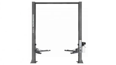 Подъемник двухстоечный 4 т, верхняя синхронизация, H=3,6 м, 220 В, серый N4120H-4G_3+2_220