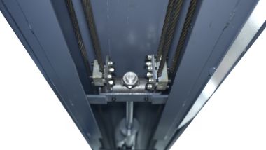 Подъемник четырехстоечный 5 т, с ручной траверсой 2 т N423, для сход-развала, мех. снятие, синий 4450_MB(M) #19