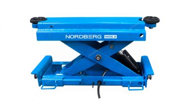 Траверса с управлением с гидростанции подъемника, 3 т, для подъемников N634, 4445J, 4450J, 4450, синяя N433E_B