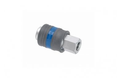 Разъем "мама" быстросъемный - резьба F1/4", с пластиковой муфтой NPF32P