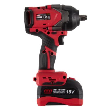 Гайковерт аккумуляторный ударный 1/2", 1600 Нм, 18 В MIGHTY SEVEN DW-406A #3
