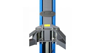 Подъемник двухстоечный 4 т, верхняя синхронизация, 380 В, синий  N4120H1-4B_380 #7