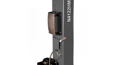 Подъемник двухстоечный 4 т, верхняя синхронизация, снятие со стопоров с одной колонны, 380 В, серый N4122HM-4G #6