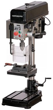 Станок сверлильный профессиональный (750 Вт, 20 мм, вариатор скорости, нарезание резьбы, тиски) ND2053PV