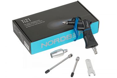 Пистолет продувочный с набором сменных сопел TI21