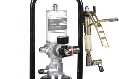 Установка пневматическая для раздачи густой смазки с баком, 12 л NO5012 #3