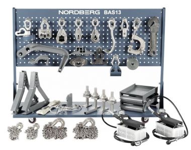 Комплект аксессуаров со стендом на колесах для стапеля BAS13
