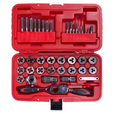 Набор метчиков и плашек SK-5 M3-M12, кейс, 40 предметов МАСТАК 351-00040C #2
