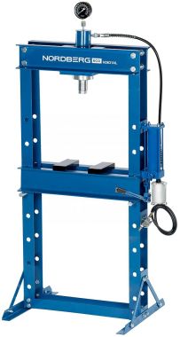 Пресс гидравлический 30 т, разборная рама, пневмопривод N3631AL