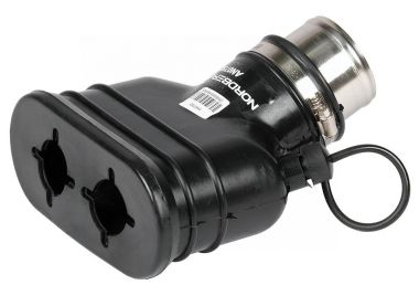 Насадка резиновая овальная на шланг D=75 мм AN075D