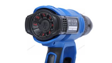 Фен, 4 насадки, в кейсе, 50-600 °С, 2000 Вт NE719 #8