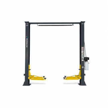 Автоподъемник двухстоечный ROSSVIK V2-4L г/п 4.0т, 380В, с верхней синхронизацией. Серый #2