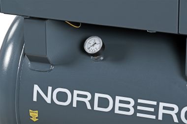 Компрессор винтовой, 7,5 кВт, 10 бар, 1000 л/мин, ресивер 270 л NCS270/1000-10 #4
