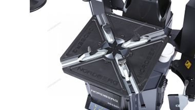 Станок шиномонтажный автомат, инверторный, стол с накладками, 220 В, серый 4643ID #15