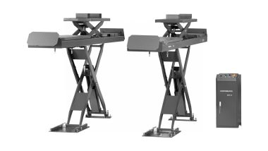 Подъемник ножничный для сход-развала 4,5 т, 380 В, 2 уровня, аварийное опускание, серый N635-4,5G_380 #3