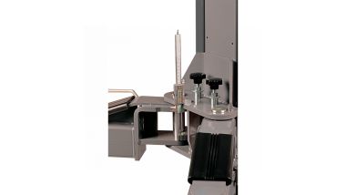 Подъемник двухстоечный 4 т, верхняя синхронизация, снятие со стопоров с одной колонны, 380 В, серый N4122HM-4G #14