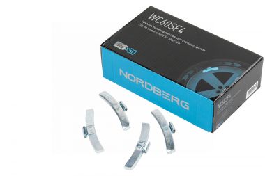 Грузики балансировочные для стальных дисков Fe 60 г, 50 шт. WC60SF4