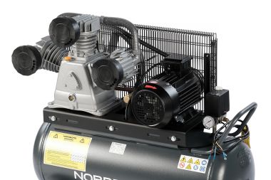 Компрессор поршневой с ременной передачей 380 В, ресивер 100 л, 950 л/мин NCP100/950 #7