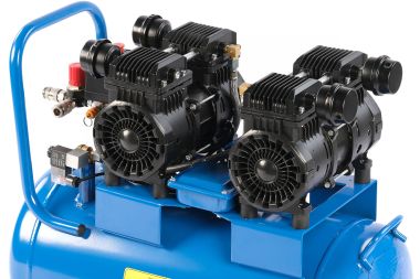 Компрессор безмасляный 220 В, ресивер 50 л, 440 л/мин NCEO50/440 #8