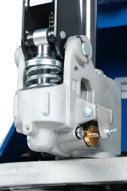 Тележка складская гидравлическая 2,5 т, усиленная, с ПУ колесами N3901-25 #11