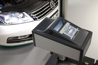 Оптико-электронный прибор проверки и регулировки света фар на пластиковых колесах MAHA, MLT 3000 OEM #3