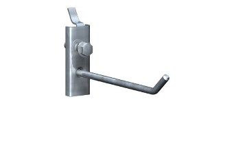 Крючки в упаковке 25 штук для установки на перфорированную панель FERRUM 07.111G