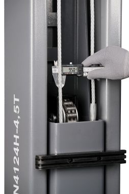 Подъемник двухстоечный 4,5 т, верхняя синхронизация, 380 В N4124HM-4,5G #9