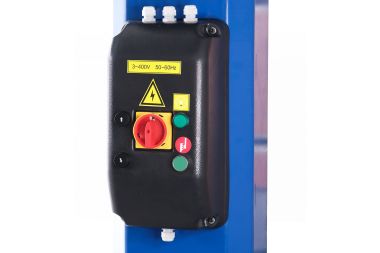 Подъемник двухстоечный 4,5 т, верхняя синхронизация, 380 В, синий N4125H-4,5B #7