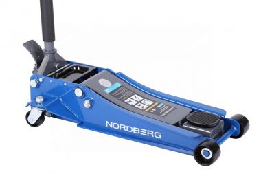 Домкрат подкатной 4 т, низкий подхват, педаль N32039