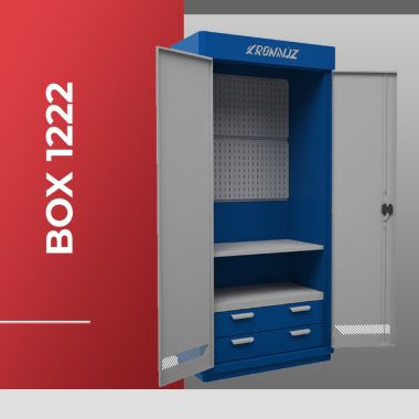 Шкаф металлический для хранения инструмента KronVuz Box 1222