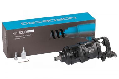 Пневмогайковерт ударный 1", с коротким валом 3600 Нм NP18300