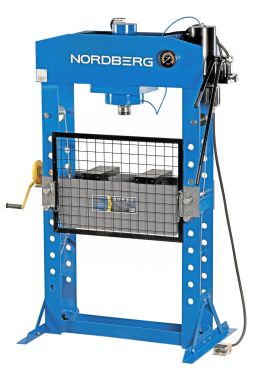 Пресс гидравлический, 75 т, пневмоуправление N3676A