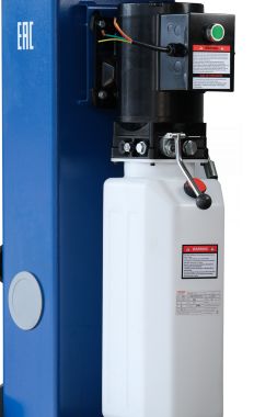 Подъемник двухстоечный 4 т, верхняя синхронизация, H=3,6 м, 380 В, синий N4120H-4B_380 #5