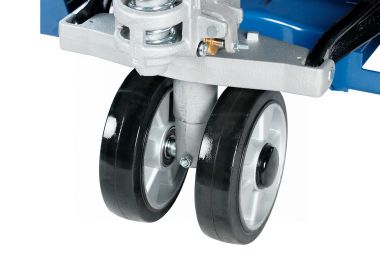Тележка складская гидравлическая 2,5 т, с резиновыми колесами N3902-25R #5