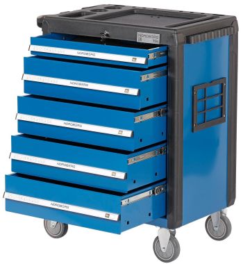 Тележка инструментальная, 5 выдвижных ящиков, синяя T5N(B) #2