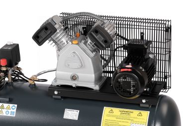 Компрессор поршневой с ременной передачей, 380 В, ресивер 100 л, 420 л/мин NCP100/420 #5