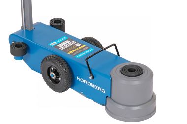 Домкрат пневмогидравлический подкатной двухштоковый, 50/80 т N802 #6