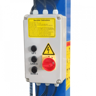 Подъемник автомобильный четырехстоечный PEAK 409, 4 т. для слесарных работ #3