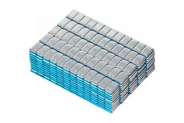 Грузики самоклеящиеся (12х5 г, L=14 см) Fe закругленные, 50 лент W5FR4 #2