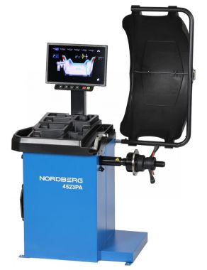 Станок балансировочный автоматический с дисплеем, синий 4523PA(B)