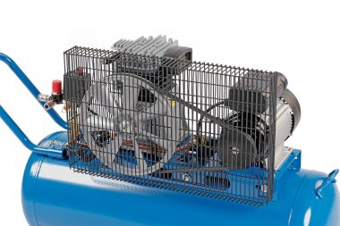 Компрессор поршневой с ременной передачей 220 В, ресивер 100 л, 390 л/мин NCE100/390 #3